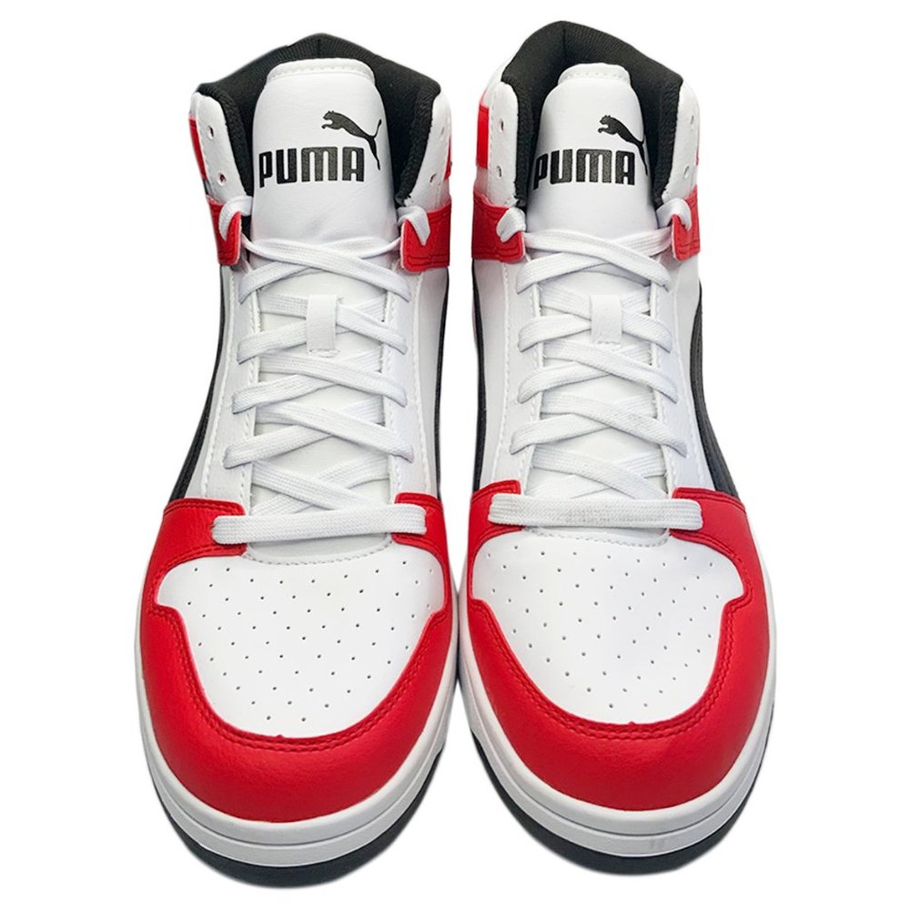 NWT PUMA AUTHENTIC REBOUND JOY MEN'S WHITE BASKETBALL SHOES SIZE 10.5 11 - Picture 2 of 6